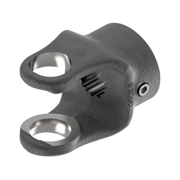 Implement Yoke, .901" X 13 Spline Bore, w/ Set Screw 3" x2" x2"